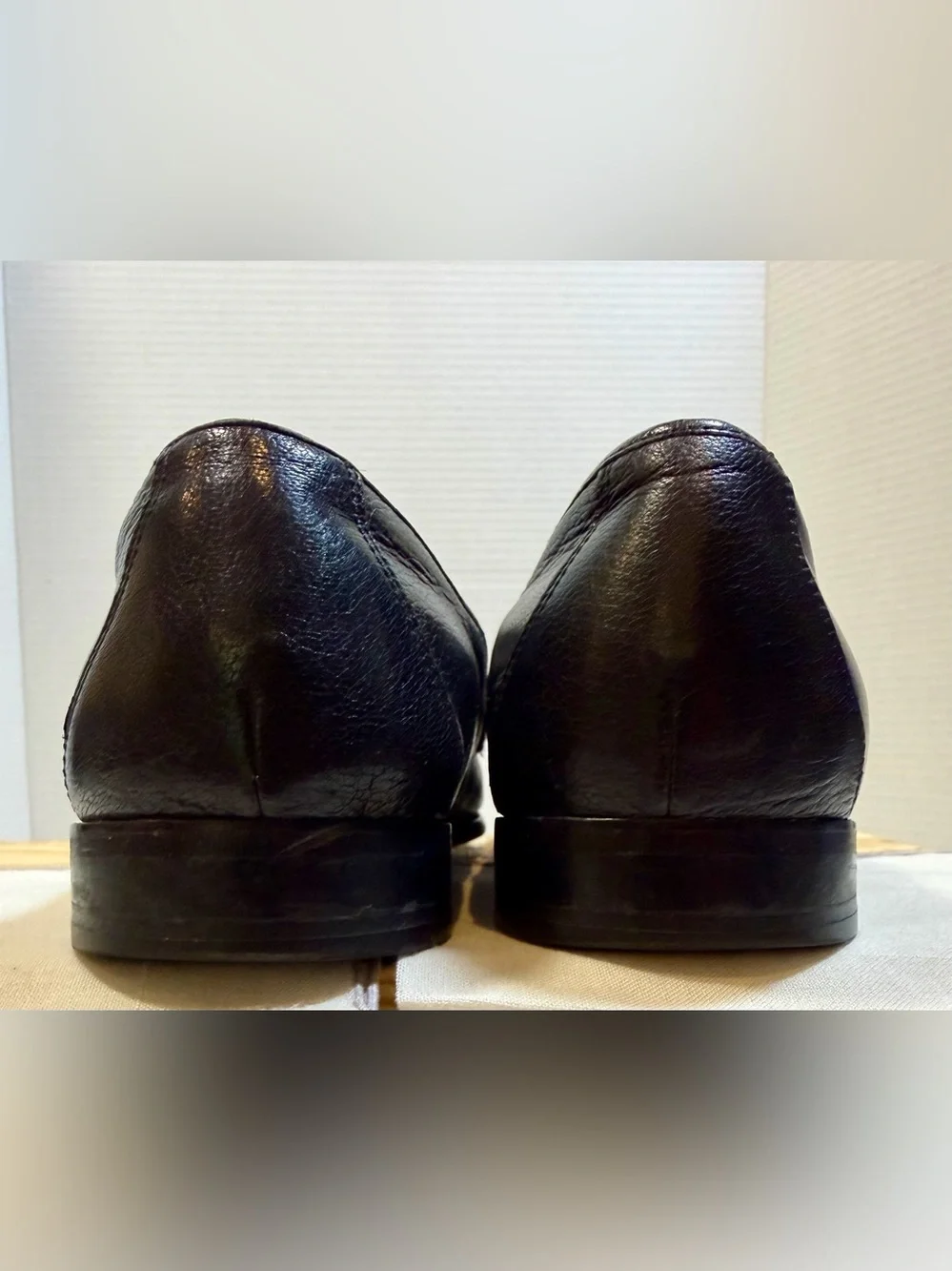Cole Haan Air Black Leather Bit Loafers Mens 11M Classic Comfort Shoes